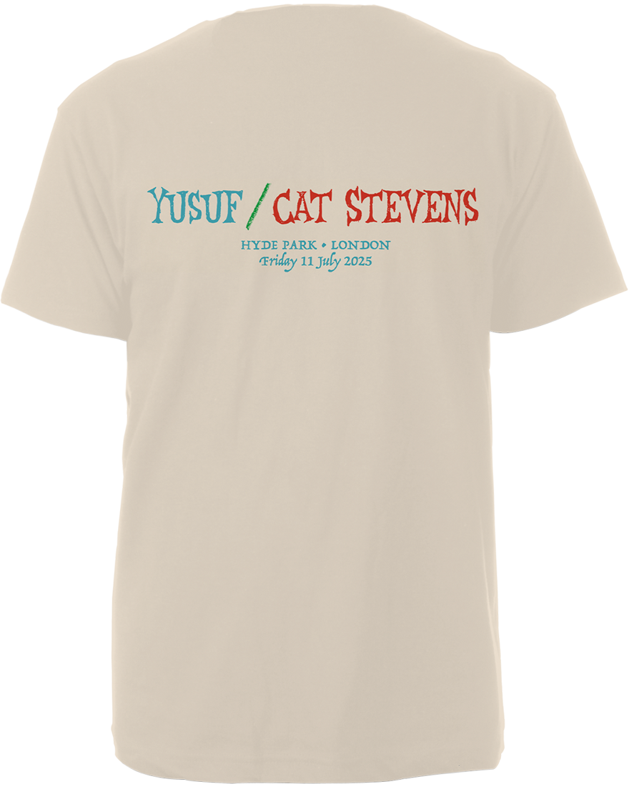 Yusuf/Cat Stevens Hyde Park Tee