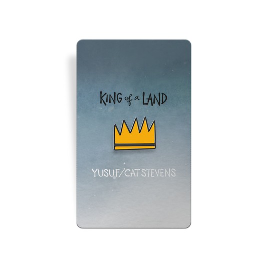 King of a Land Enamel Pin