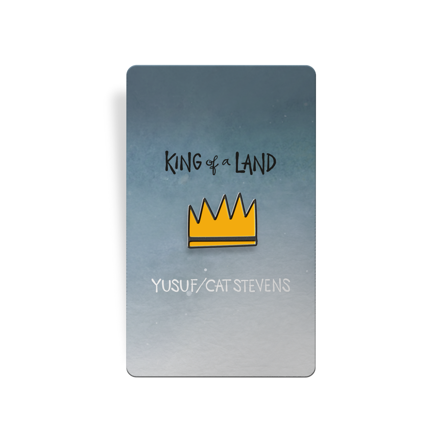 King of a Land Enamel Pin